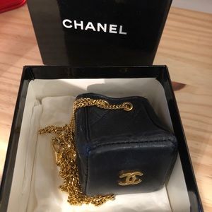 SOLD!!Authentic CHANEL mini bag ! original box!